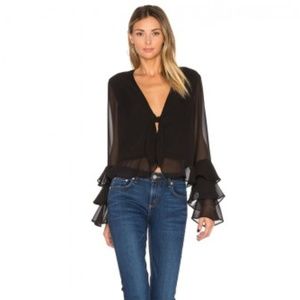 Winnie Blouse Tularosa - Black Size S